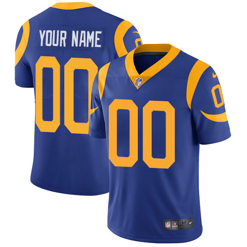 Custom Los Angeles Rams Vapor Untouchable Limited Jersey